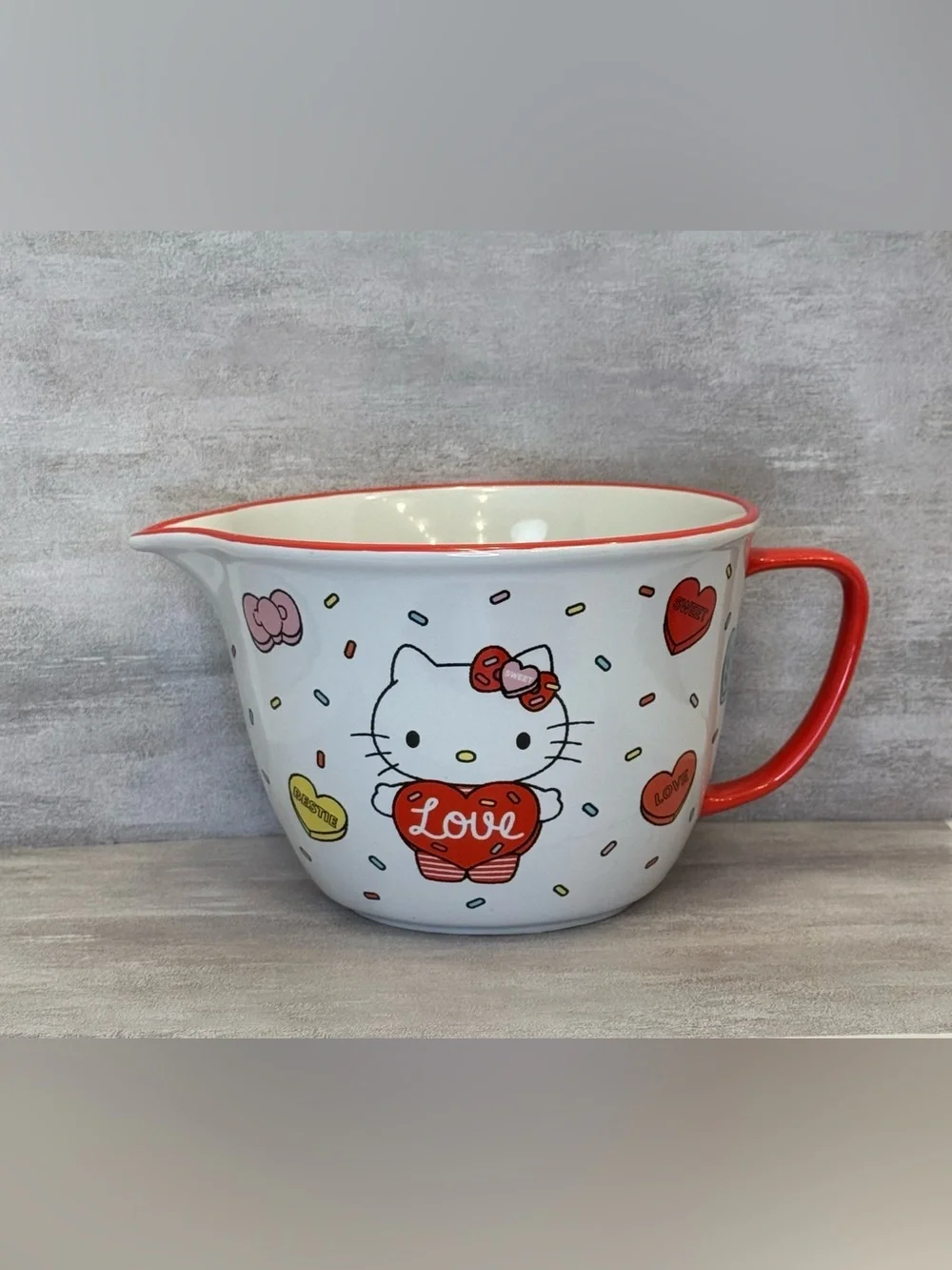 Sanrio 2024 Hello Kitty Ceramic Mixing Bowl